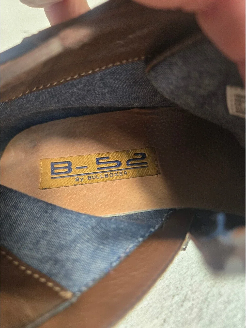 B-52 Bullboxer Sully Brown Ankle Chukka Boots Side Zip 8M